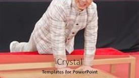  Presentation with hand print - 