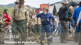  Presentation with boy scouts - 