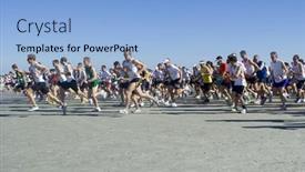  Presentation with florida beach - Slides enhanced with jacksonville-fl-february-8-start background and a light blue colored foreground