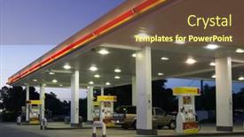  Presentation with gas station - Slide deck featuring jacksonville-fl-may-16-2014 background and a tawny brown colored foreground