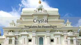  Presentation with india - Cool new PPT theme with jagan mohan palace in mysore backdrop and a light gray colored foreground