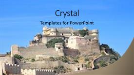  Presentation with india fort - Beautiful slides featuring dumbbell neck and measuring spoons backdrop and a tawny brown colored foreground