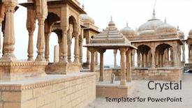  Presentation with rajasthan - Presentation design featuring safety accessories and impact hammer accessories for a builder on a wooden table black background background and a black colored foreground