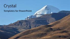  Presentation with mount kailash - Theme featuring jesus - closeup bowl of cooked abbas background and a tawny brown colored foreground