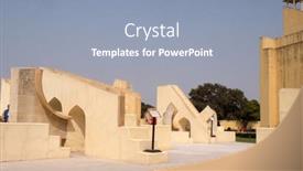  Presentation with rajasthan - PPT theme featuring jaipur-india-february-16-famous background and a  colored foreground