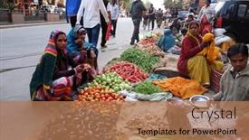  Presentation with women india - Presentation theme with jaipur-india-february-16-indian background and a coral colored foreground