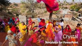  Presentation with rajasthan festival - 