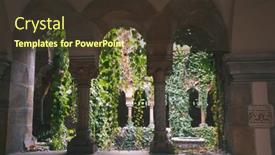  Presentation with budapest - PPT layouts consisting of jak-chapel-in-vajdahunyad-castle background and a tawny brown colored foreground