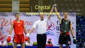  Presentation with black men - Presentation having jakarta-indonesia-november-17-2015 background and a  colored foreground