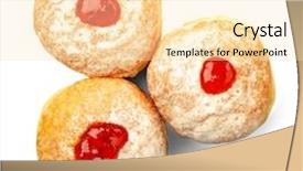  Presentation with donuts - Amazing slides having jam on white background hanukkah backdrop and a lemonade colored foreground