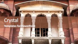  Presentation with old india - Slides featuring jama - gurudwara sis ganj sahib background and a  colored foreground