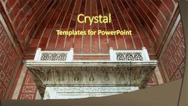  Presentation with india - Slides having jama - humayun's tomb delhi india background and a tawny brown colored foreground