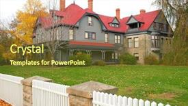  Presentation with indian historic places - Beautiful slide deck featuring james a garfield national historic backdrop and a tawny brown colored foreground