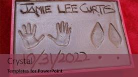  Presentation with footprint - 