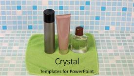  Presentation with cleaning services - Slides consisting of janitorial services - protective and cleaning products background and a mint green colored foreground