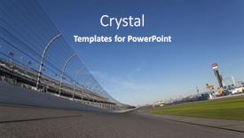  Presentation with motorsports - Theme enhanced with january-05-2017-daytona-beach background and a ocean colored foreground