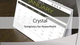  Presentation with calendar of november 2018 - Beautiful slides featuring january calendar 2015 on wood backdrop and a white colored foreground