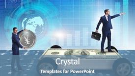  Presentation with car business - Cool new PPT theme with japan finance - businessman in the business concept backdrop and a teal colored foreground