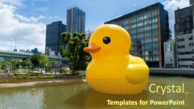  Presentation with osaka - Presentation theme consisting of japan-osaka-september-19-giant background and a tawny brown colored foreground