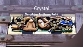  Presentation with japan - PPT theme having japan-the-temple-and-shrine background and a gray colored foreground