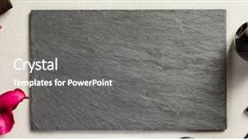  Presentation with asian culture and food - Presentation theme featuring japan wine - asian food background background and a gray colored foreground