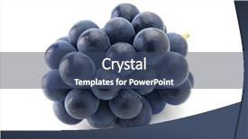  Presentation with grape vine black grapes - Slide deck featuring japan wine - plump kyoho grapes giant mountain background and a ocean colored foreground