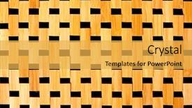  Presentation with wood texture - Cool new PPT layouts with japanese culture - bamboo cane wood texture background backdrop and a yellow colored foreground