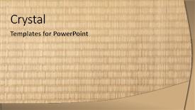  Presentation with texture - Amazing slide deck having japanese house - tatami texture backdrop and a lemonade colored foreground