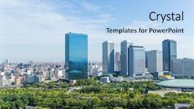  Presentation with osaka - Cool new theme with  backdrop and a  colored foreground