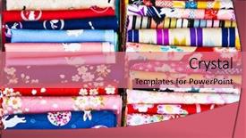  Presentation with traditional japan - Colorful slide deck enhanced with a traditional east bazaar backdrop and a coral colored foreground