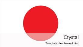  Presentation with japanese - Audience pleasing presentation theme consisting of japanese flag backdrop and a white colored foreground