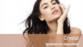  Presentation with lotus flower white water lily - Colorful theme enhanced with japanese girl - portrait of attractive asian smiling backdrop and a coral colored foreground