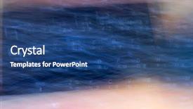  Presentation with blur - Audience pleasing presentation design consisting of hiragana - blur abstract picture keyboard backdrop and a ocean colored foreground