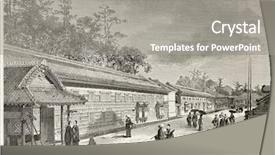  Presentation with history japanese - Cool new slides with japanese history - arima palace exterior walls edo backdrop and a gray colored foreground