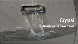  Presentation with hot springs - Cool new PPT theme with trad - japanese hot springs backdrop and a gray colored foreground