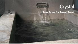  Presentation with hot springs - Colorful presentation theme enhanced with japan customs - japanese hot springs backdrop and a  colored foreground