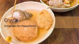  Presentation with japanese - Colorful theme enhanced with japanese oden backdrop and a yellow colored foreground