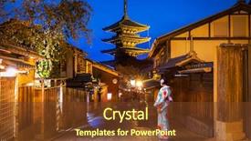  Presentation with old testament kings - Amazing theme having japanese old town in higashiyama backdrop and a tawny brown colored foreground