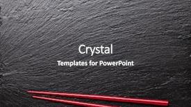  Presentation with japan sushi - Slide deck consisting of japan customs - japanese sushi chopsticks on black background and a  colored foreground