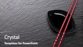  Presentation with soy sauce - Amazing presentation having japan customs - japanese sushi chopsticks over soy backdrop and a  colored foreground