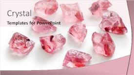  Presentation with pink rose - Theme featuring japanese-traditional-confectionery-kohakutou-dried background and a lemonade colored foreground