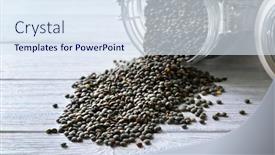  Presentation with lentils - 