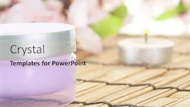  Presentation with cream - Colorful slide deck enhanced with jar-of-cream-in-spa backdrop and a lemonade colored foreground