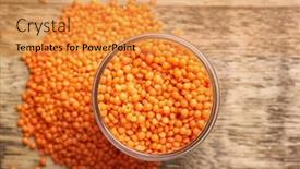  Presentation with lentils - 