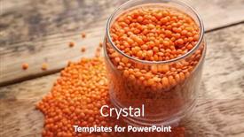 Presentation with lentils - 