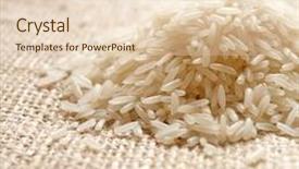  Presentation with jasmine - Slide deck consisting of jasmine-rice-on-a-extile background and a lemonade colored foreground