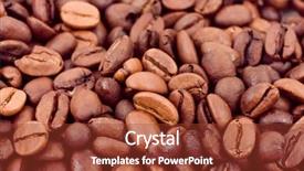  Presentation with seeds - Slide set consisting of java design pattern - coffee background - macro background and a tawny brown colored foreground