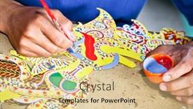  Presentation with january - Colorful PPT theme enhanced with java-indonesia-january-4-javanese backdrop and a lemonade colored foreground