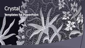  Presentation with javanese - Cool new slide set with javanese culture - close up flower pattern background backdrop and a tawny brown colored foreground