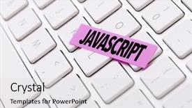  Presentation with javascript - PPT theme enhanced with javascript background and a light gray colored foreground